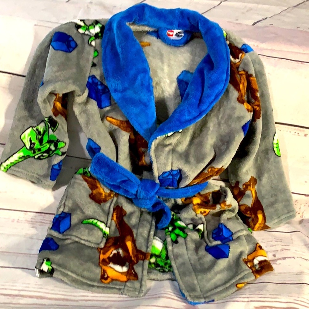 Lego Jurassic World Boy’s Soft Bathrobe